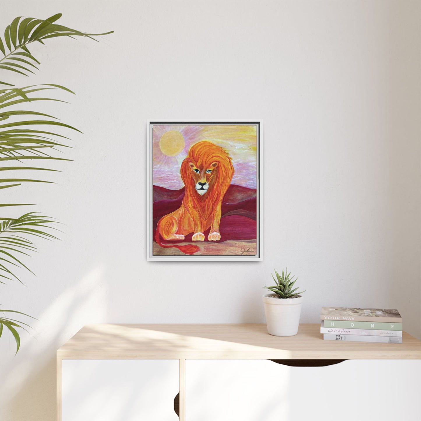Leo the Lion - Canvas Print