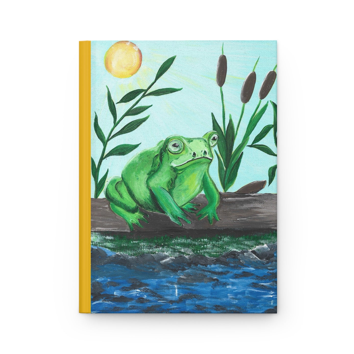 Hardcover Journal - Froggy