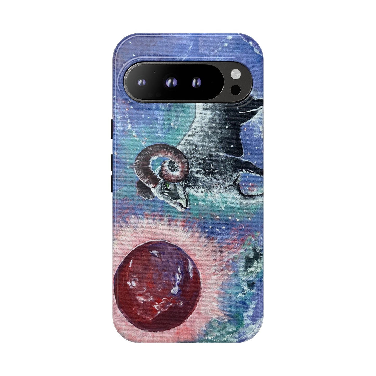 Tough Phone Case Aries Design by Dive Up