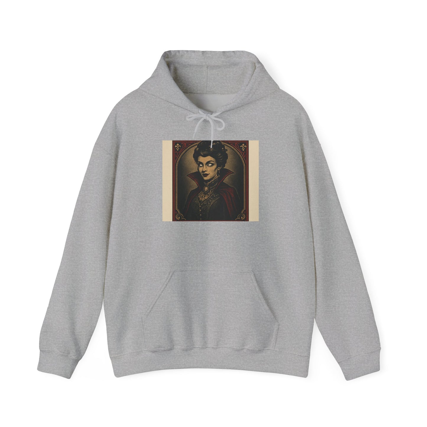 Vintage Vampire Hooded Sweatshirt