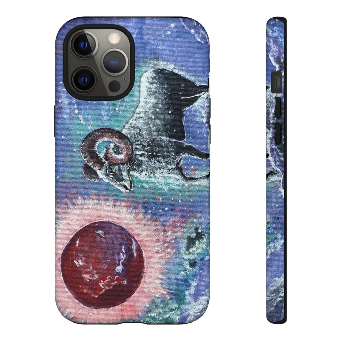 Tough Phone Case Aries Design by Dive Up