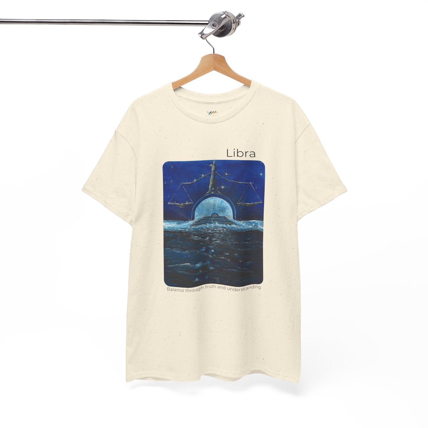 Libra T-Shirt, Balance through truth and understanding, Zodiac Tee, Horoscope Shirt, Astrology Gift, Birthday Present, Unisex Cotton Top