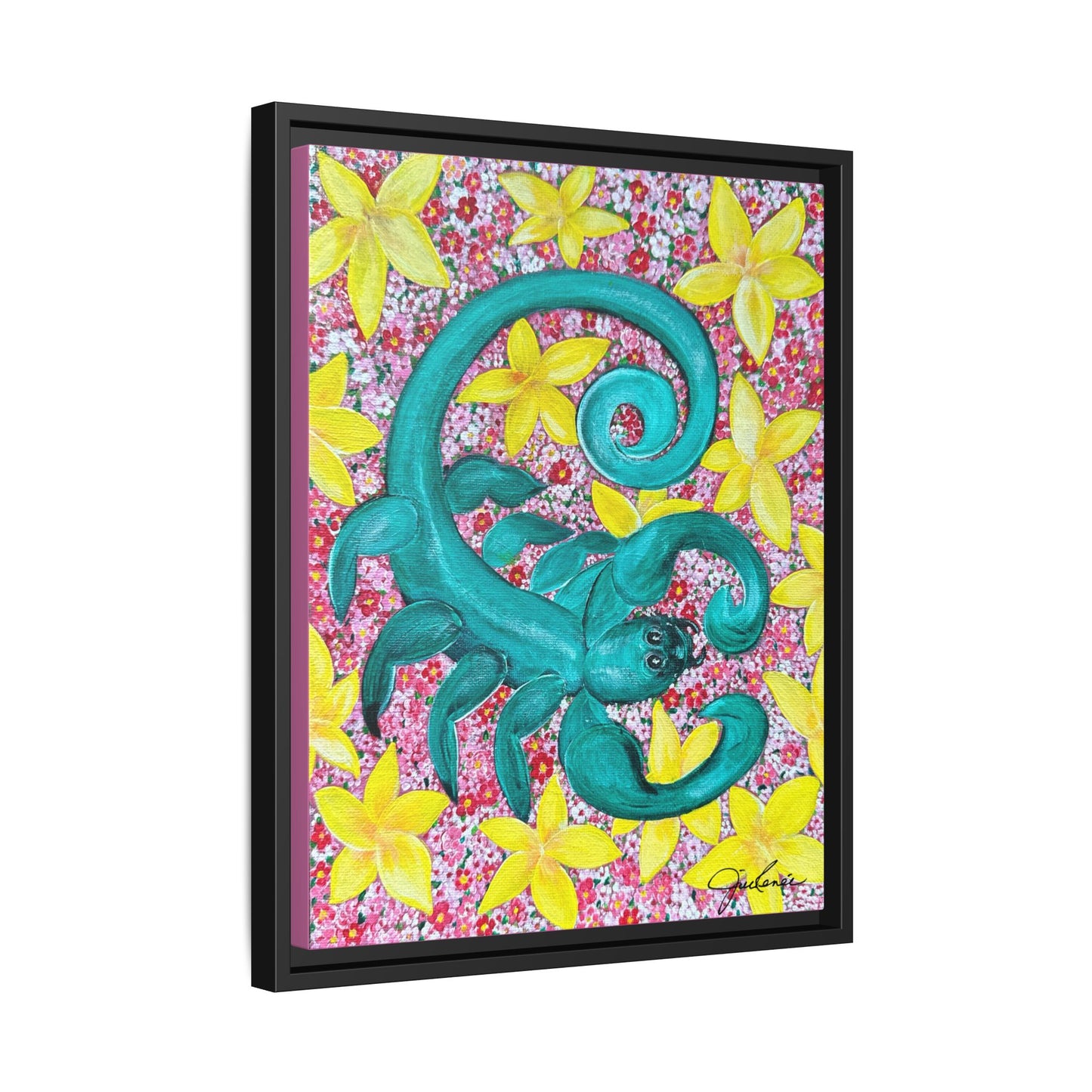 Canvas Print, Scorpio Framed Wall Art - Rebirth in Bloom, Astrology Home Decor, Scorpio Gift, Zodiac Sign Art, Truth and Transformation
