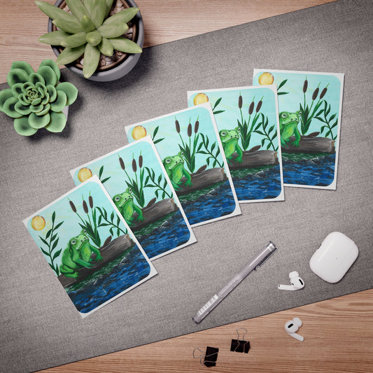 Froggy! Greeting Cards, 5-Pack